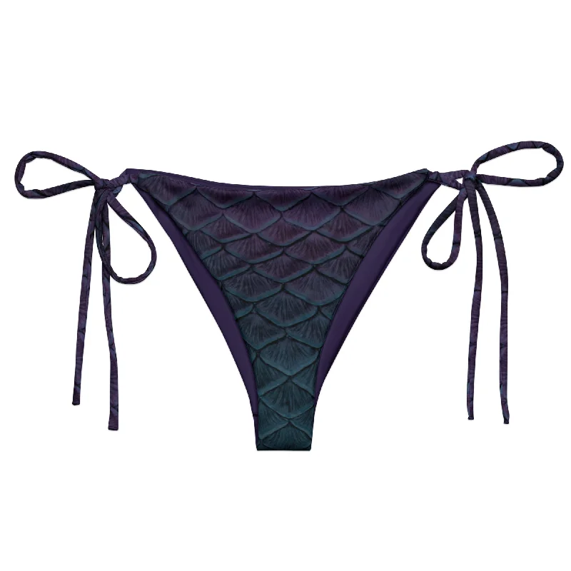 Nightshade Recycled String Bikini Bottom