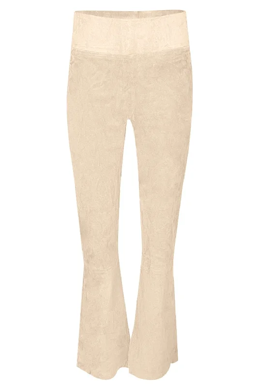 Ankle Flare Legging - Off White