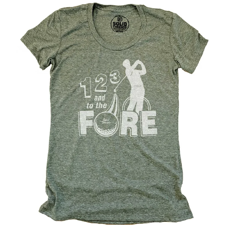 Women's 1, 2, 3, Fore T-shirt