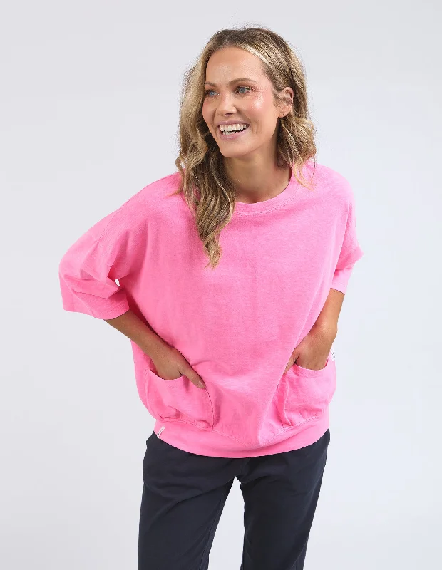 Mazie Sweat Neon Pink