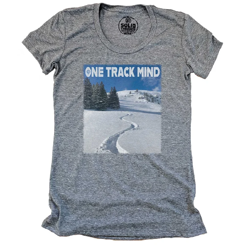 Women's Mountains One Track Mind T-shirt