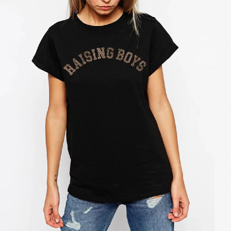 Raising Boys Leopard Tee (MRK X)