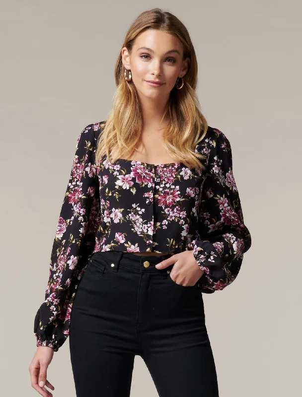 Stella Petite Square Neck Blouse