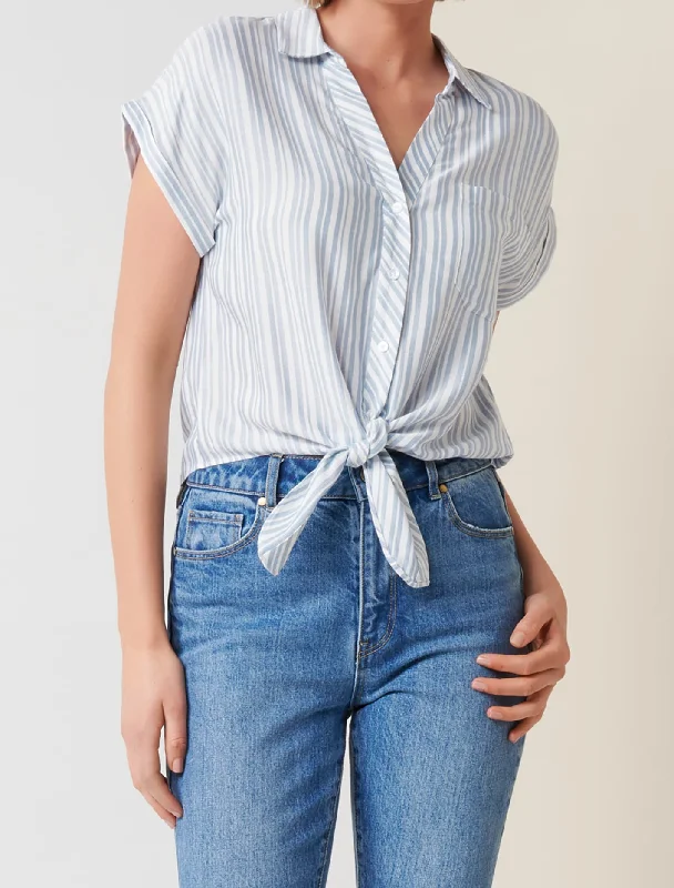 Anna Tie Front Shirt