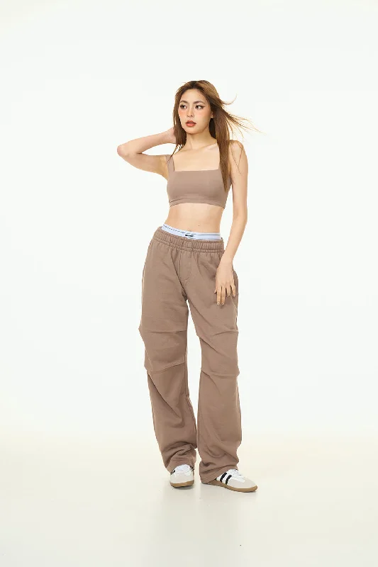 Essential Cotton Sweatpants (假兩件棉褲)