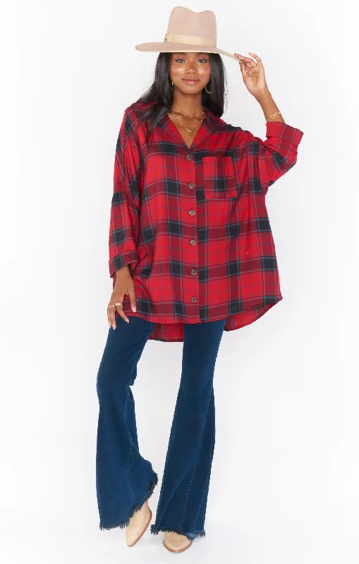 Lorolie Tunic ~ Dundee Plaid