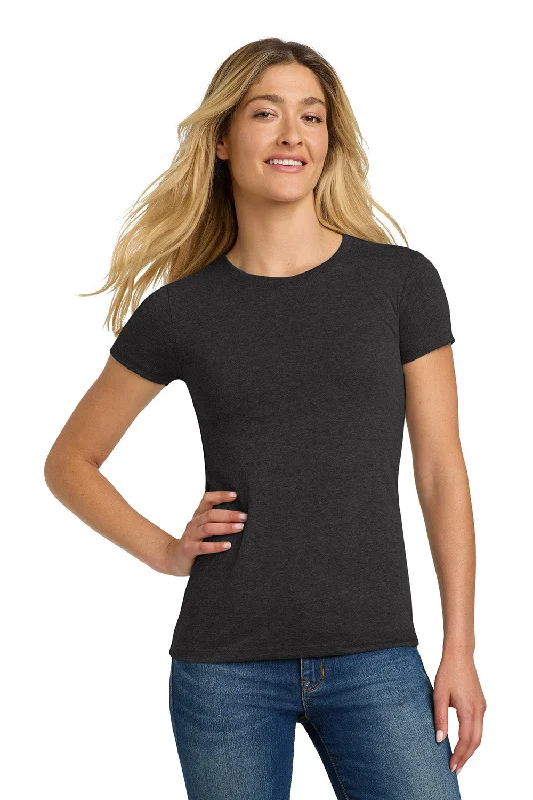 Next Level Womens Jersey Short Sleeve Crewneck T-Shirt - Vintage Black