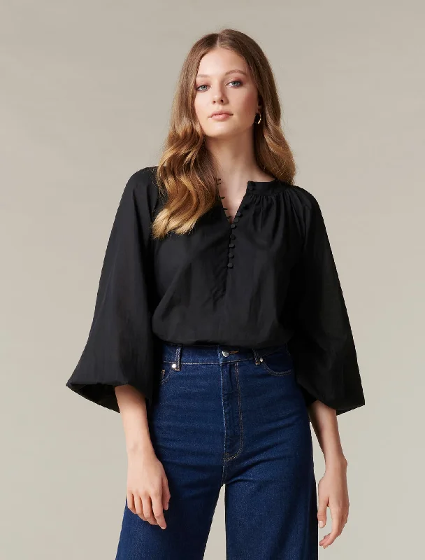 Lara Blouson Sleeve Blouse