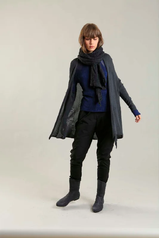 Super Sale Charcoal Long Soy light Cardigan