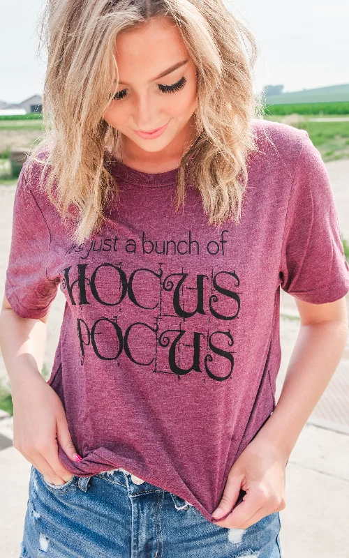 It's A Bunch Of Hocus Pocus Tshirt Wine** - Final Sale