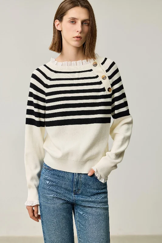 LILY French Relaxed Knit Sweater