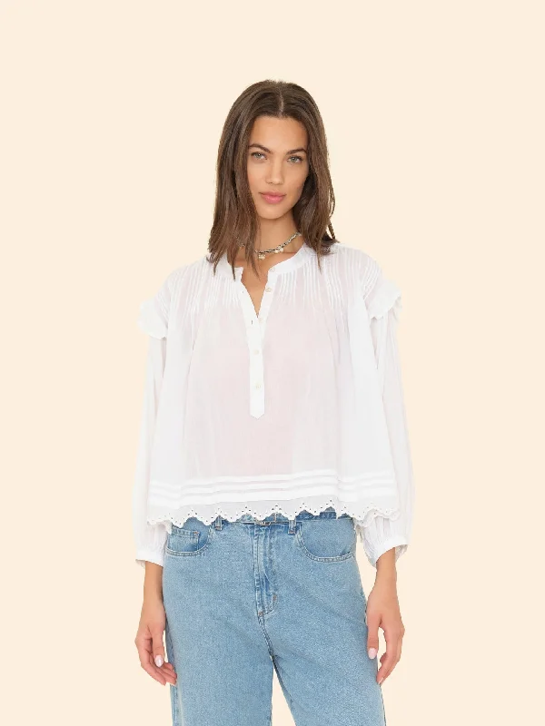 Blouse X5cfc006 Lucielle Top White