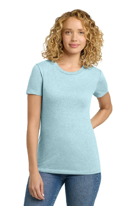 Next Level Womens CVC Jersey Short Sleeve Crewneck T-Shirt - Ice Blue