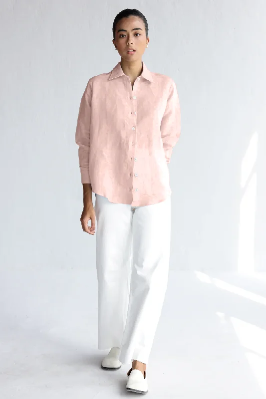 Chloe Shirt: Dust Pink