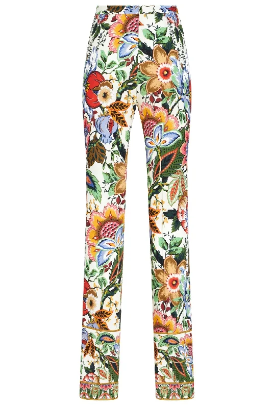 Floral Slim Fit Pant