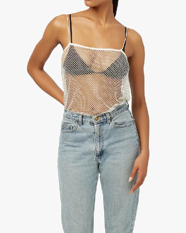 Crystal Mesh Cami