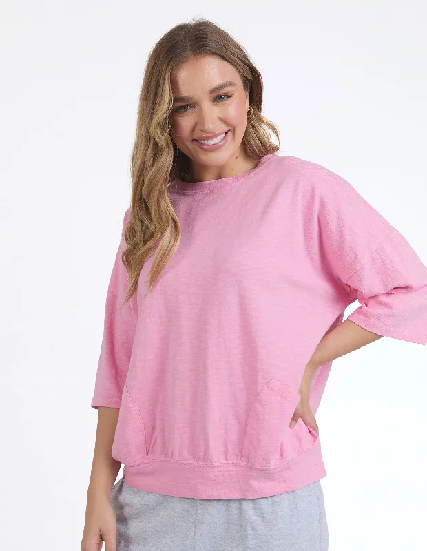 Mazie Sweat Strawberry Pink