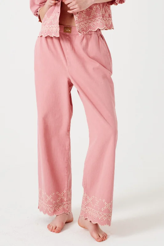 Sophie Pant in Powder Pink