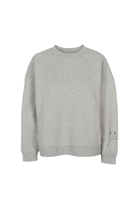 Cinna Oversized Sweat - Grey Mel.