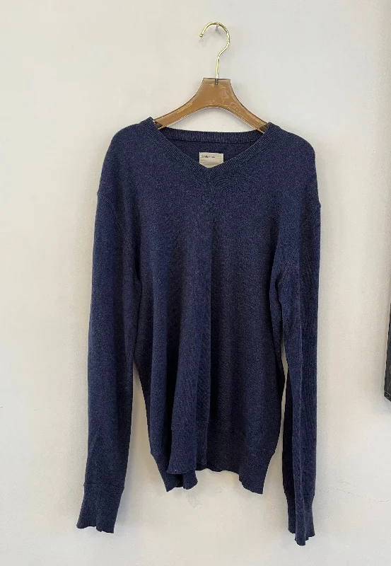 Life After Denim | Blue V Neck Sweater (Vintage)