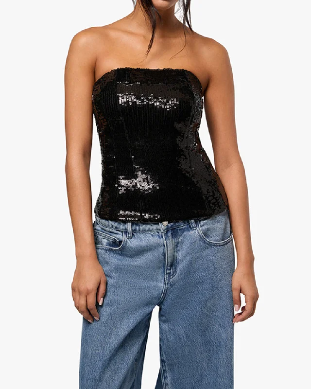 Sequin Corset Top